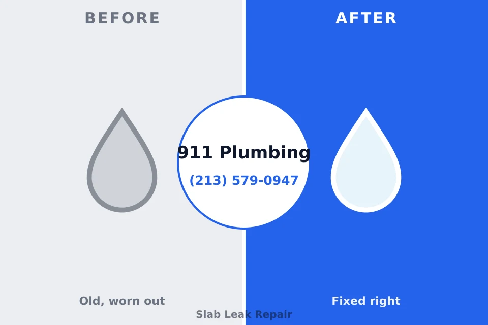 Before and after: plumbing repair West Dennis, MA
